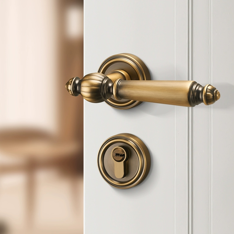 Luxurious Silent Door Lock Set - Home Bathroom Lock recension och pris