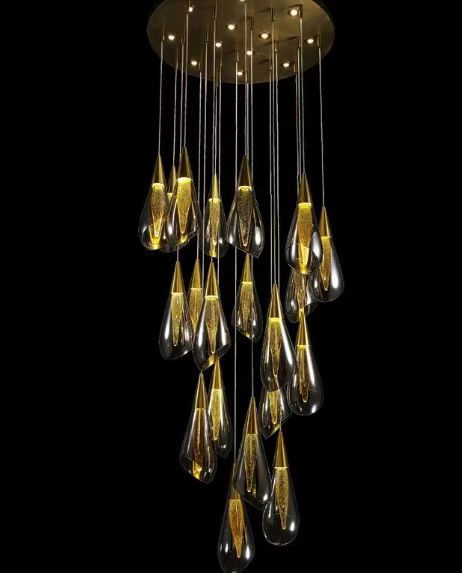Modern Luxury Crystal Ceiling  - Home Bathroom Lights recension och pris