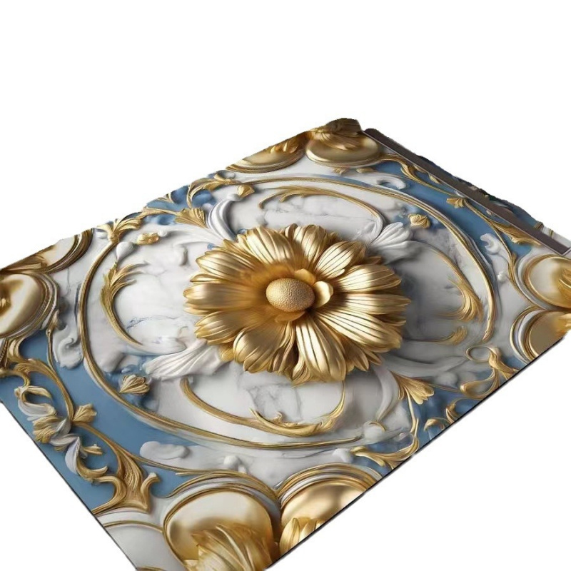 VIKAMA Light Luxury Lotus Bath - Zara Home Bathroom Mat recension och pris